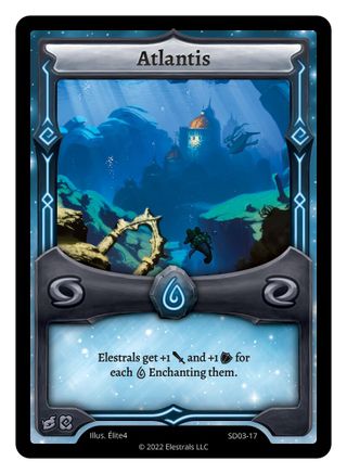 Image of Atlantis (SD03-17) - Majesea Starter Deck Kickstarter Edition