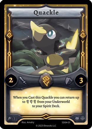 Image of Quackle (SD04-01) - Ohmperial Starter Deck First Edition