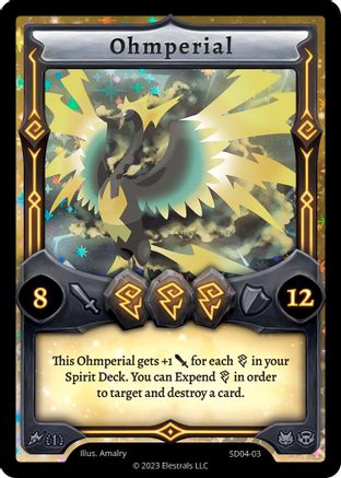 Image of Ohmperial (SD04-03) - Ohmperial Starter Deck First Edition Holo