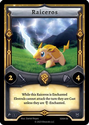 Image of Raiceros (SD04-06) - Ohmperial Starter Deck First Edition