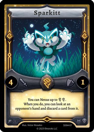 Image of Sparkitt (SD04-07) - Ohmperial Starter Deck First Edition