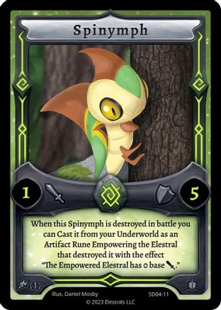 Image of Spinymph (SD04-11) - Ohmperial Starter Deck First Edition