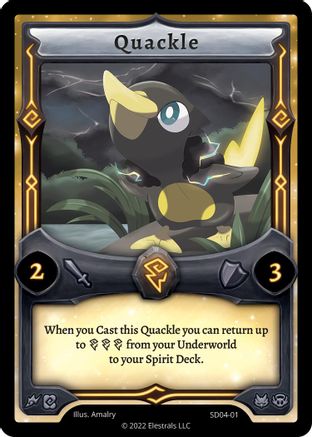 Image of Quackle (SD04-01) - Ohmperial Starter Deck Kickstarter Edition