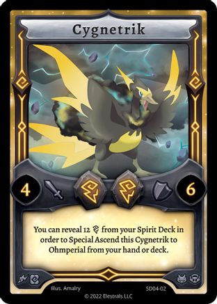 Image of Cygnetrik (SD04-02) - Ohmperial Starter Deck Kickstarter Edition