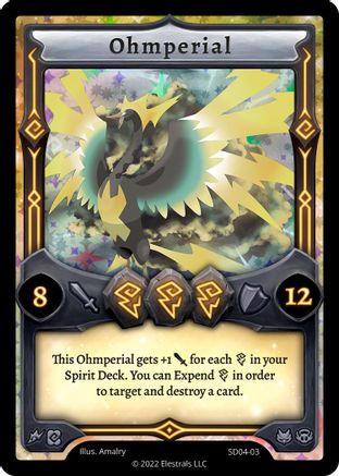 Image of Ohmperial (SD04-03) - Ohmperial Starter Deck Kickstarter Edition Holo
