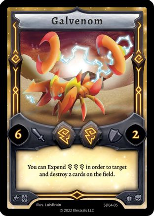 Image of Galvenom (SD04-05) - Ohmperial Starter Deck Kickstarter Edition