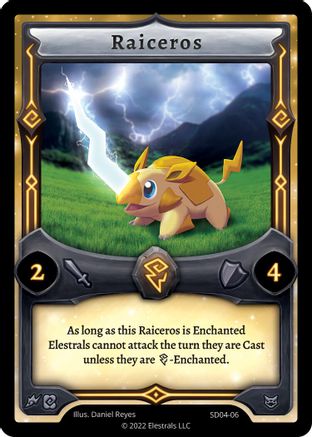 Image of Raiceros (SD04-06) - Ohmperial Starter Deck Kickstarter Edition