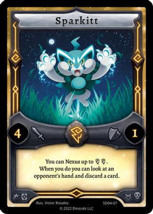 Image of Sparkitt (SD04-07) - Ohmperial Starter Deck Kickstarter Edition