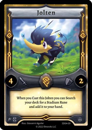 Image of Jolten (SD04-09) - Ohmperial Starter Deck Kickstarter Edition