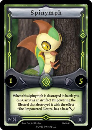 Image of Spinymph (SD04-11) - Ohmperial Starter Deck Kickstarter Edition
