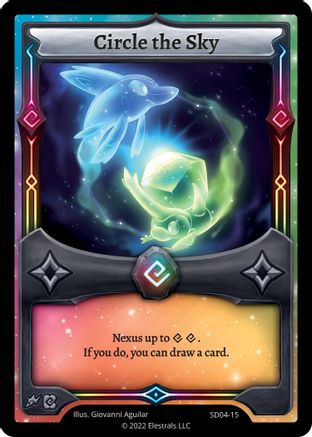 Image of Circle the Sky (SD04-15) - Ohmperial Starter Deck Kickstarter Edition