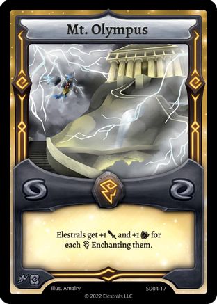 Image of Mt. Olympus (SD04-17) - Ohmperial Starter Deck Kickstarter Edition