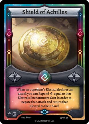 Image of Shield of Achilles (SD04-21) - Ohmperial Starter Deck Kickstarter Edition