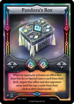 Image of Pandora's Box (SD04-22) - Ohmperial Starter Deck Kickstarter Edition