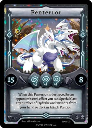 Image of Penterror (SD05-03) - Penterror Starter Deck First Edition Holo