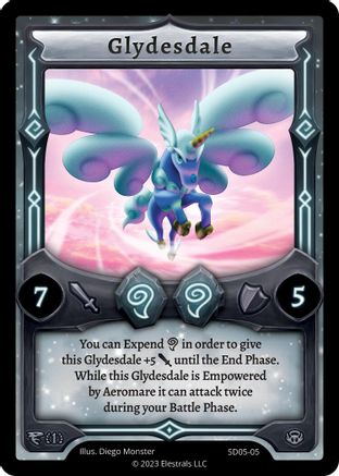 Image of Glydesdale (SD05-05) - Penterror Starter Deck First Edition