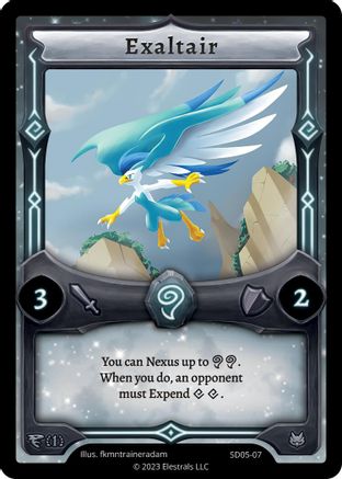 Image of Exaltair (SD05-07) - Penterror Starter Deck First Edition