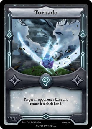 Image of Tornado (SD05-20) - Penterror Starter Deck First Edition