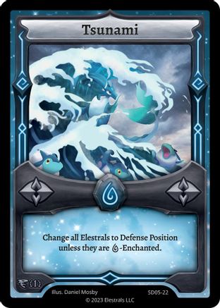 Image of Tsunami (SD05-22) - Penterror Starter Deck First Edition