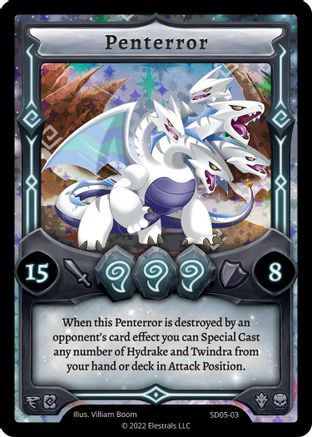 Image of Penterror (SD05-03) - Penterror Starter Deck Kickstarter Edition Holo