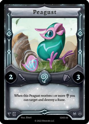 Image of Peagust (SD05-06) - Penterror Starter Deck Kickstarter Edition