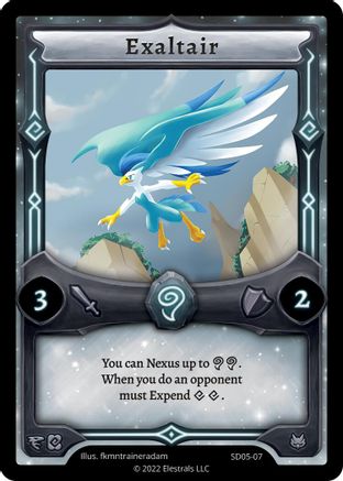 Image of Exaltair (SD05-07) - Penterror Starter Deck Kickstarter Edition
