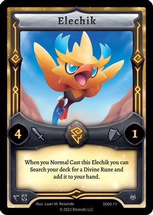 Image of Elechik (SD05-11) - Penterror Starter Deck Kickstarter Edition