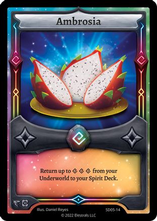 Image of Ambrosia (SD05-14) - Penterror Starter Deck Kickstarter Edition