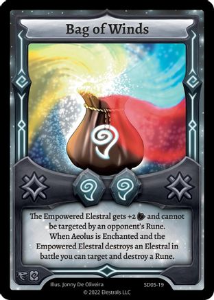 Image of Bag of Winds (SD05-19) - Penterror Starter Deck Kickstarter Edition