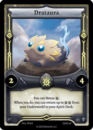 Image of Drataura (SD09-04) - Pharogeist Starter Deck First Edition