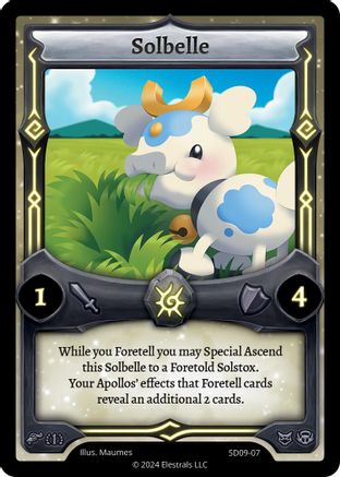 Image of Solbelle (SD09-07) - Pharogeist Starter Deck First Edition