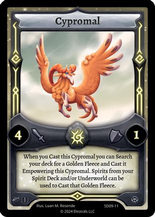 Image of Cypromal (SD09-11) - Pharogeist Starter Deck First Edition