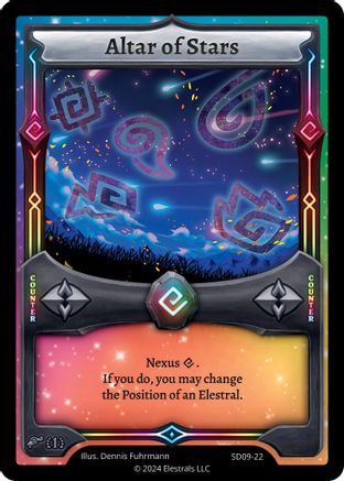Image of Altar of Stars (SD09-22) - Pharogeist Starter Deck First Edition