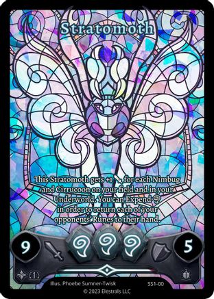 Image of Stratomoth (SS1-00) - Shattered Stars Chapter 1 SS1 Holo