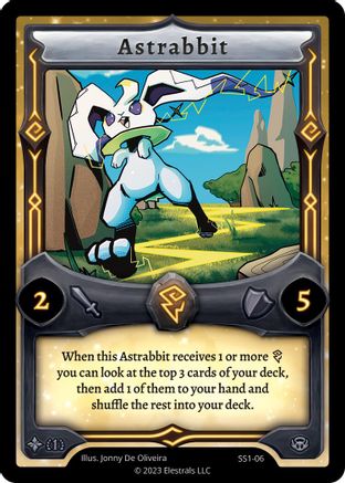 Image of Astrabbit (SS1-06) - Shattered Stars Chapter 1 SS1