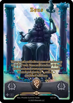 Image of Zeus (SS1-09) - Shattered Stars Chapter 1 SS1 Holo
