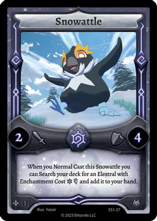 Image of Snowattle (Alternative Art) (SS1-27) - Shattered Stars Chapter 1 SS1