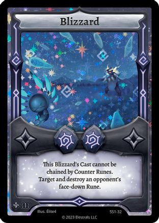 Image of Blizzard (SS1-32) - Shattered Stars Chapter 1 SS1 Holo