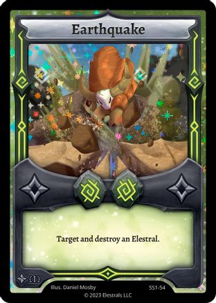 Image of Earthquake (SS1-54) - Shattered Stars Chapter 1 SS1 Holo