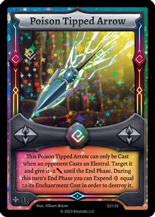 Image of Poison Tipped Arrow (SS1-55) - Shattered Stars Chapter 1 SS1 Holo