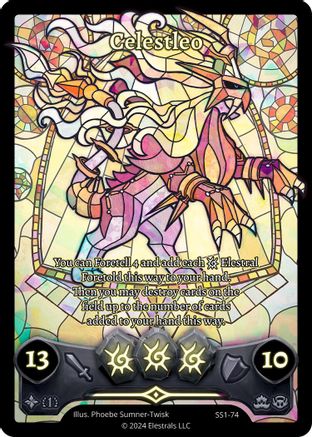 Image of Celestleo (SS1-74) - Shattered Stars Chapter 1 SS1 Holo