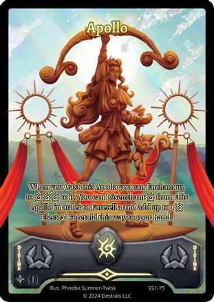 Image of Apollo (SS1-75) - Shattered Stars Chapter 1 SS1 Holo