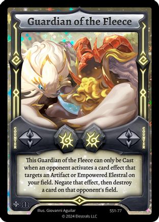 Image of Guardian of the Fleece (SS1-77) - Shattered Stars Chapter 1 SS1 Holo