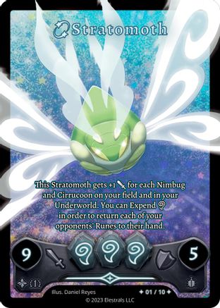 Image of Stratomoth (Serialized) (/10) - Shattered Stars Chapter 1 SS1 Holo
