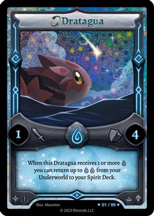 Image of Dratagua (Serialized) (/99) - Shattered Stars Chapter 1 SS1 Holo
