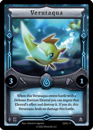 Image of Verutaqua (SD02-11) - Trifernal Starter Deck Kickstarter Edition