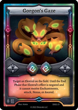 Image of Gorgon's Gaze (SD02-21) - Trifernal Starter Deck Kickstarter Edition