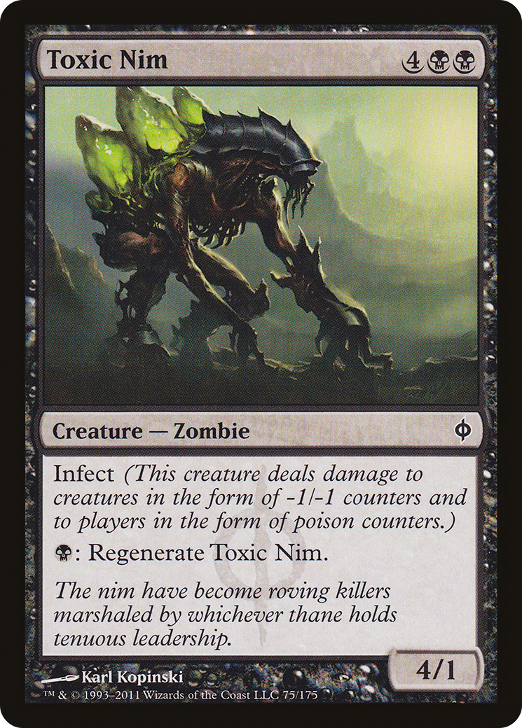 Image of Toxic Nim (NPH-075) - New Phyrexia