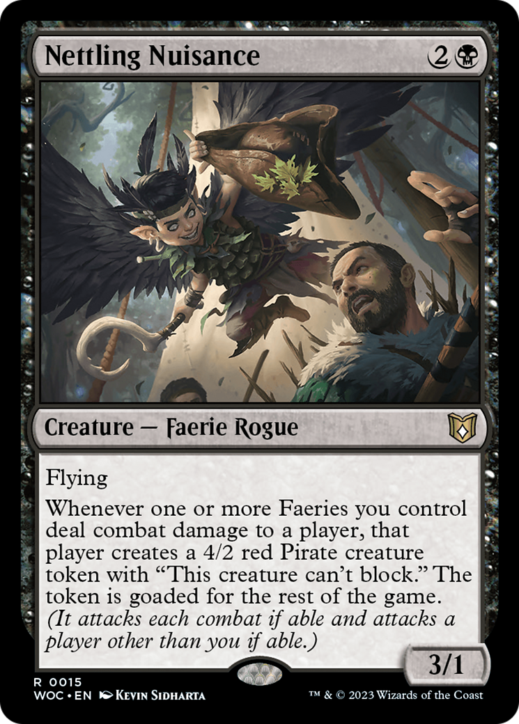 Image of Nettling Nuisance (WOC-015) - Wilds of Eldraine Commander