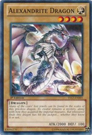 Image of Alexandrite Dragon (YS12-EN001) - Starter Deck: Xyz Symphony 1st Edition
